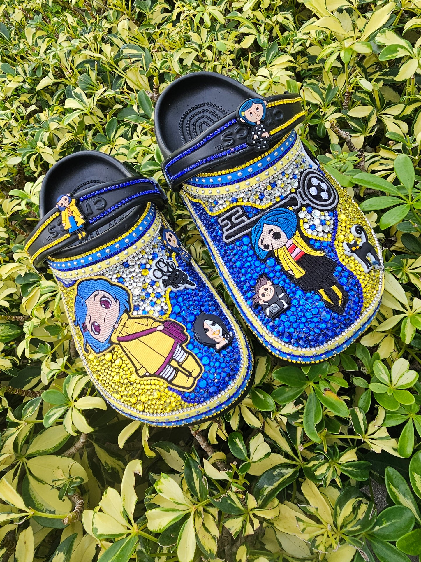 None designer crocs