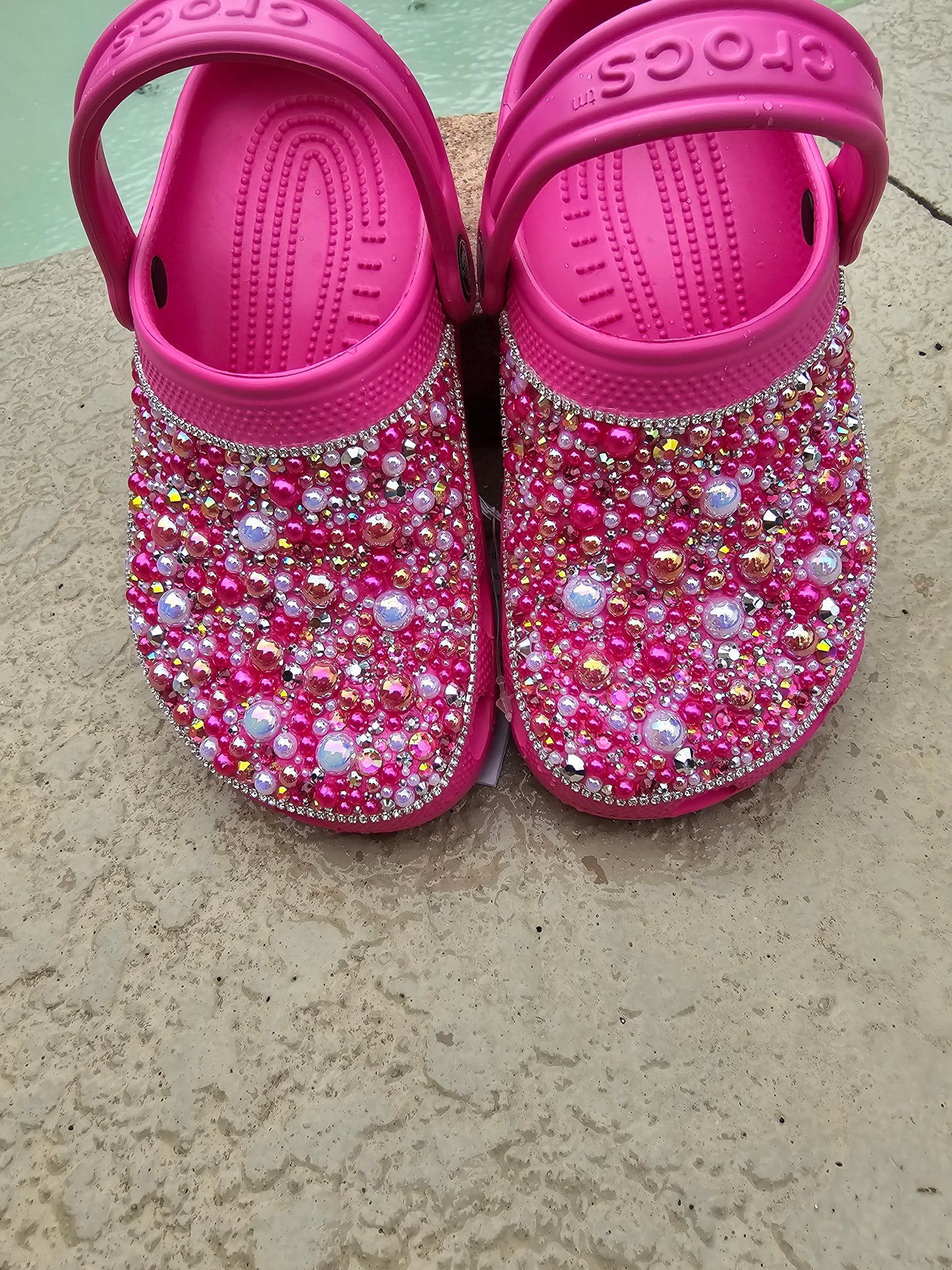None designer crocs