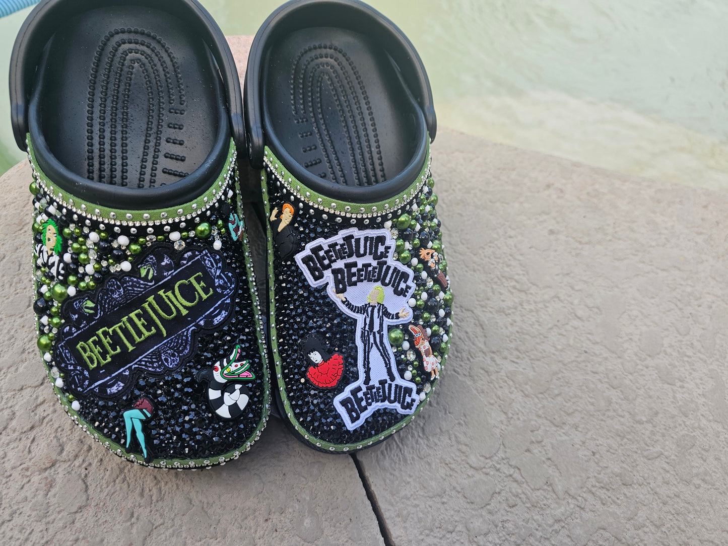 None designer crocs