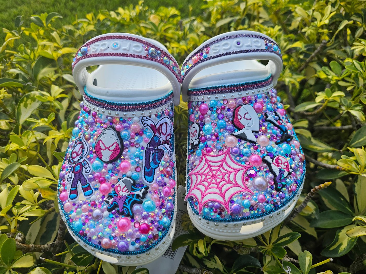 None designer crocs