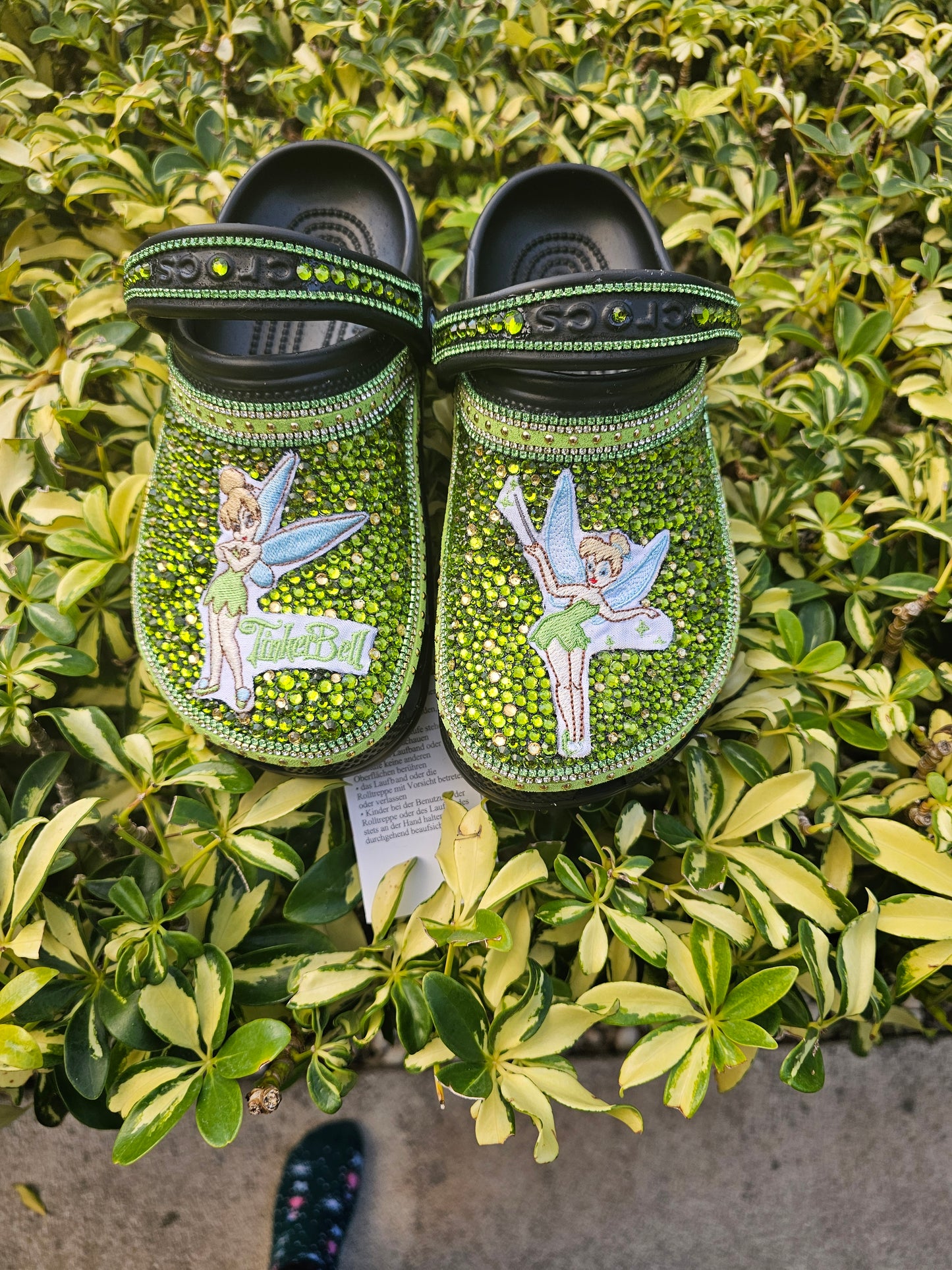 None designer crocs