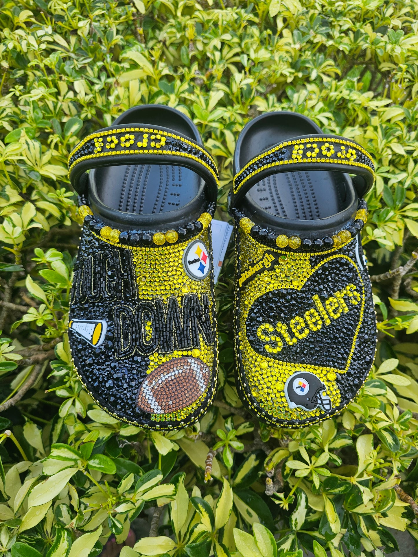 Womens NFL theme crocs